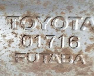 Toyota 30074 01716 tubo escape tras land 4.2 d hdj