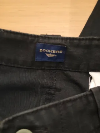 Pantaloni Cargo Dockers W30 L34 Neri