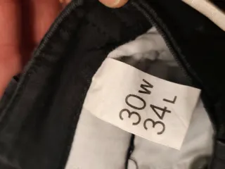 Pantaloni Cargo Dockers W30 L34 Neri