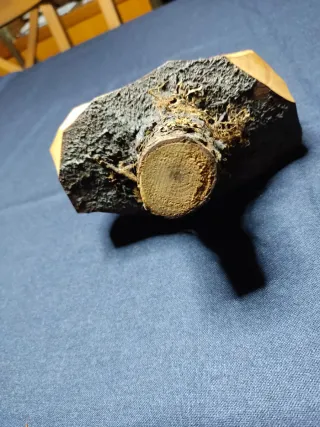 Decorazione da muro in legno massello vintage 80