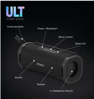 Altavoz Sony ULT POWER SOUND Negro