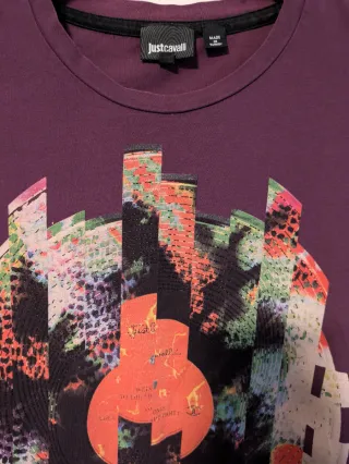 Camiseta Just Cavalli manga larga gráfica 2015