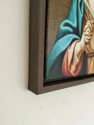 Quadro Madonna Addolorata con spada