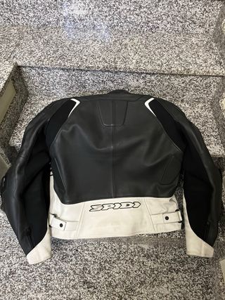 Chaqueta SPIDI Track Warrior Negra/Blanca