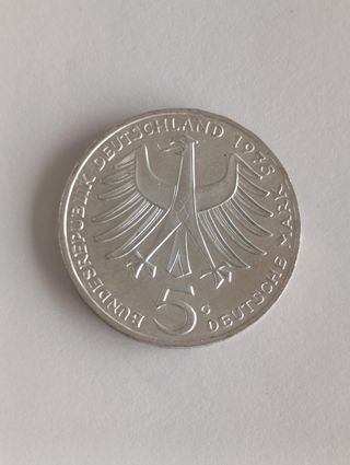 Moneda 5 Marcos Alemanes 1975 Ceca G