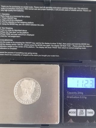 Moneda 5 Marcos Alemanes 1975 Ceca G