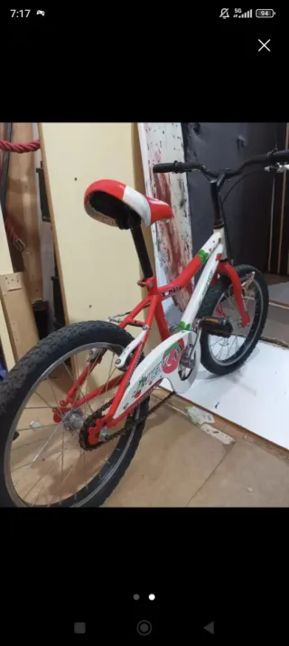 Bicicleta Montaña Gris y Verde