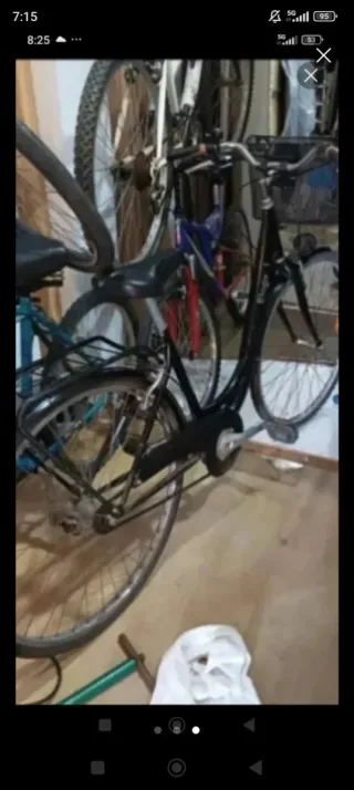 Bicicleta Montaña Gris y Verde