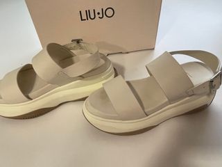 Sandalias Liu Jo Plataforma Talla 38 Beige