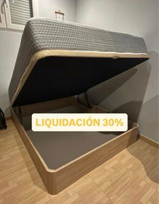 Canapé abatible y Colchón