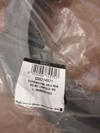 Guarnizione per lavatrice