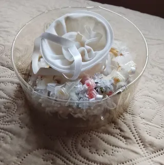 Corona de Comunión, a elegir con bolsito y guantes