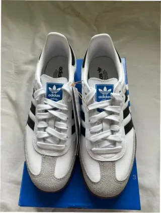 Adidas Samba OG Blanco Gris Talla 38.5