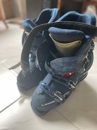 Esquís Rossignol 160cm + Botas Lang