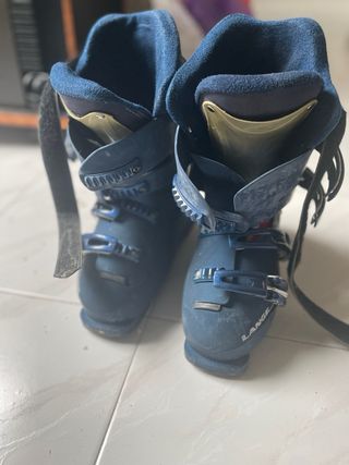 Esquís Rossignol 160cm + Botas Lang