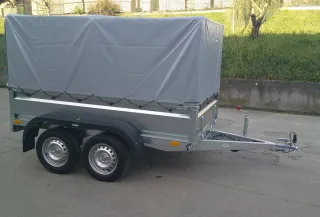 Remolque 2 Ejes Toldo 242x135cm