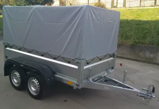 Remolque 2 Ejes Toldo 242x135cm