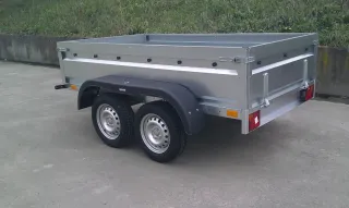 Remolque 2 Ejes Toldo 242x135cm