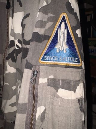 Bomber Giubbotto Camouflage Taglia M