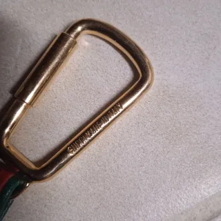 Portachiavi Gucci Oro, Rosso, Verde