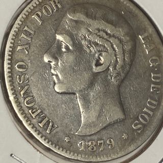 Lote 13 Monedas 5 Pesetas de plata