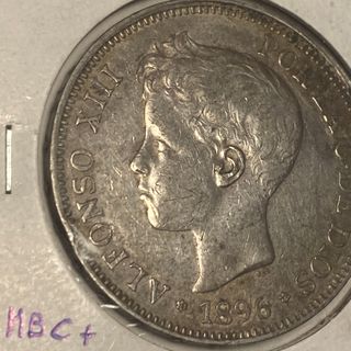 Lote 13 Monedas 5 Pesetas de plata