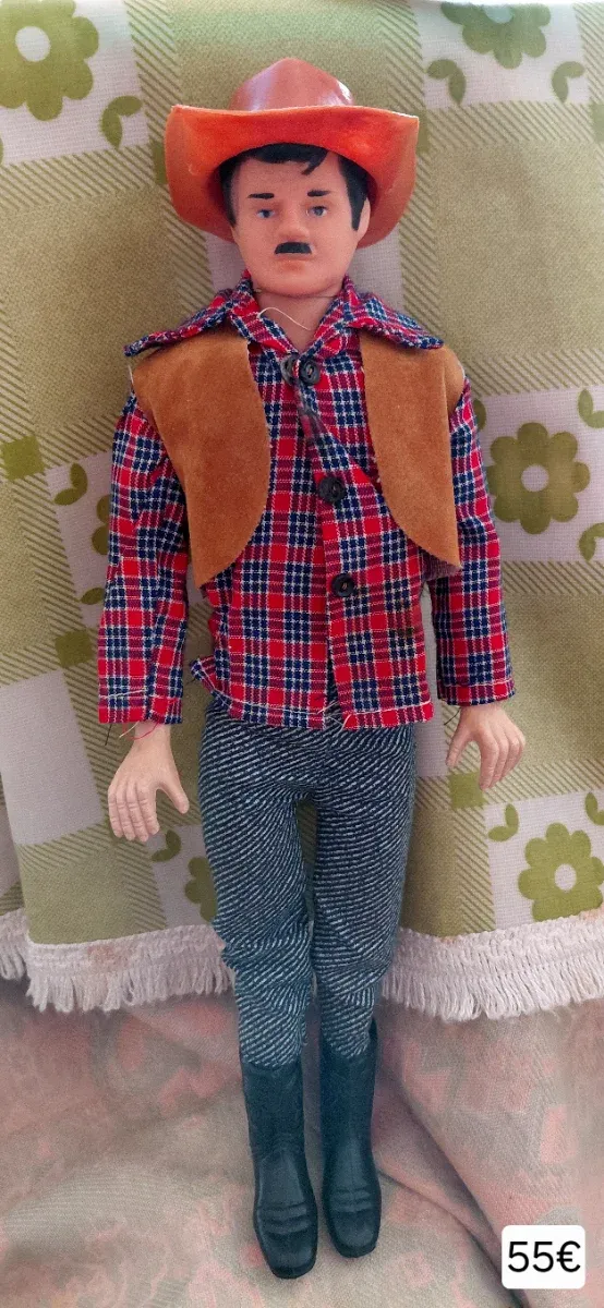 Muñeco Vaquero Años 70