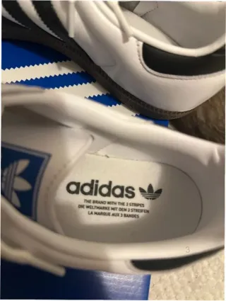 Adidas Samba OG Blanco Gris Talla 42