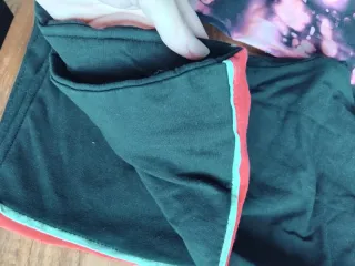 Pack 2 leggings morado y negro