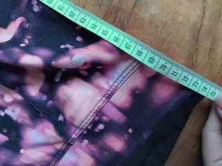 Pack 2 leggings morado y negro