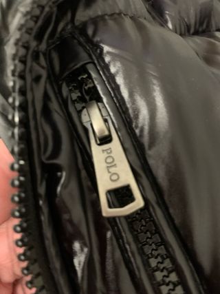 Chaqueta Ralph Lauren Negra Brillante