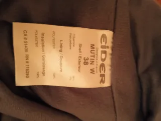 Pantalón esquí joven / mujer Eider T.38