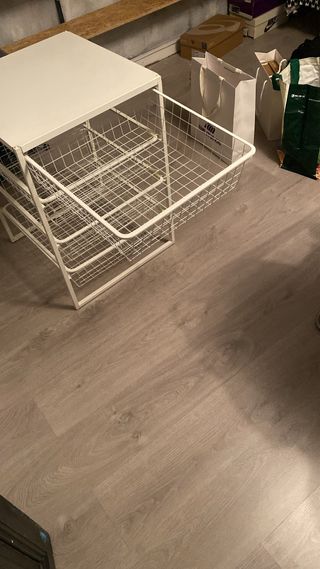 Cajonera metálica blanca cajones muy espaciosos