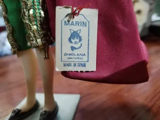 Muñecas flamencas vestimenta típica España