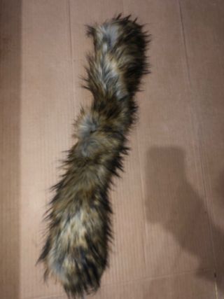 Adorno de pelo zorro