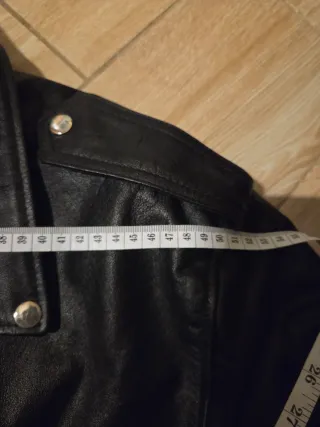 Chiodo vera pelle vintage tg M