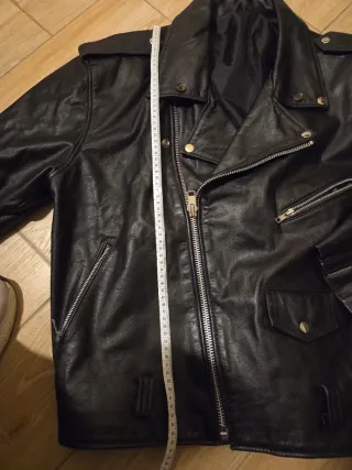 Chiodo vera pelle vintage tg M