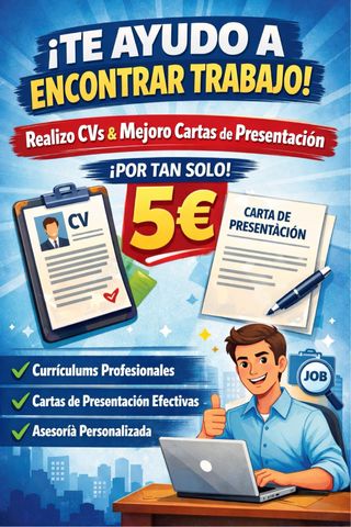 ¿Buscas trabajo? Yo te ayudo