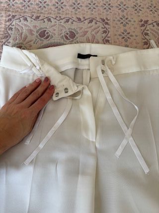 Pantalón blanco elegante