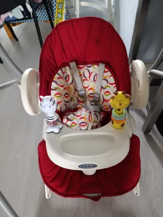 Hamaca columpio 6 velocidades de balanceo, Graco