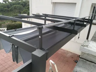 Pérgola aluminio 3x4