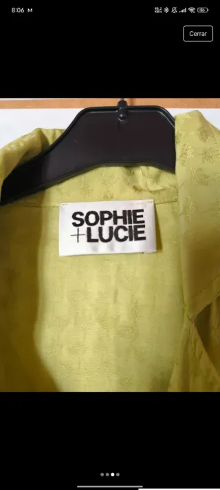 Conjunto Sophie and Lucie pistacho