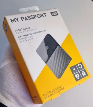 Disco Duro Externo 4TB WD My Passport PERFECTO R17