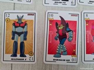 Baraja de Cartas Mazinger Z Manga Robot juego