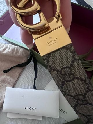 Cintura Gucci reversibile 90cm