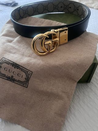 Cintura Gucci reversibile 90cm