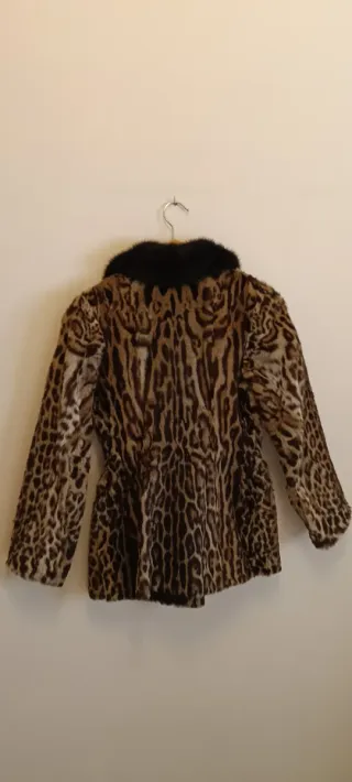 Chaqueta Piel Ocelote Alta Calidad