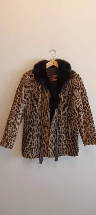 Chaqueta Piel Ocelote Alta Calidad