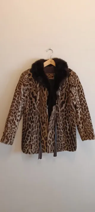 Chaqueta Piel Ocelote Alta Calidad