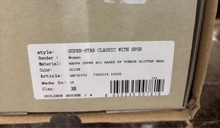 Golden Goose Super-Star Mujer - Talla 38